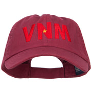 Vietnam VNA Flag Embroidered Low Profile Cap