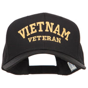 Vietnam Veteran Letters Embroidered Twill Cap