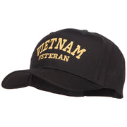 Vietnam Veteran Letters Embroidered Twill Cap