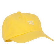 Virgo Zodiac Sign Embroidered Unstructured Cap