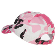 Vietnam Campaign Ribbon Embroidered Enzyme Camo Cap