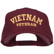 Vietnam Veteran Letters Embroidered Twill Cap