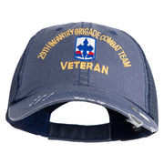 U.S. Army 29th Infantry Brigade Combat Team Embroidered Low Profile Special Cotton Mesh Cap - Navy OSFM