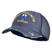 U.S. Army 29th Infantry Brigade Combat Team Embroidered Low Profile Special Cotton Mesh Cap - Navy OSFM