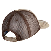 U.S. Army 29th Infantry Brigade Combat Team Embroidered Low Profile Special Cotton Mesh Cap - Khaki-Brown OSFM