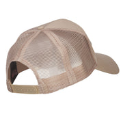 US Navy Retired Military Patched Mesh Back Cap