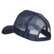 US Navy Retired Military Patched Mesh Back Cap