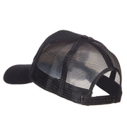 US Navy Retired Military Patched Mesh Back Cap