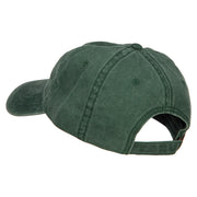 Love with Shamrock Embroidered Washed Cotton Cap