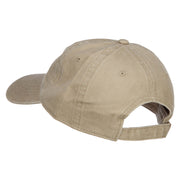 Love with Shamrock Embroidered Washed Cotton Cap