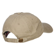 Love with Shamrock Embroidered Washed Cotton Cap