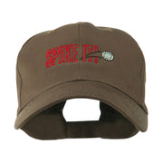 Spike It Volleyball Logo Embroidered Cap