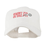 Spike It Volleyball Logo Embroidered Cap