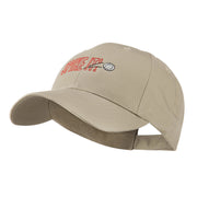 Spike It Volleyball Logo Embroidered Cap