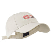 Spike It Volleyball Logo Embroidered Cap