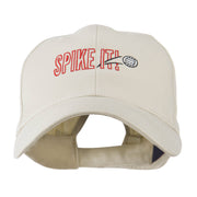 Spike It Volleyball Logo Embroidered Cap