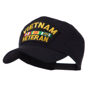 Veteran Military Large Patch Cap