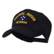 Veteran Military Large Patch Cap