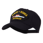 Veteran Military Large Patch Cap