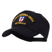 Veteran Military Large Patch Cap