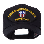 Veteran Military Large Patch Cap