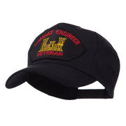 Veteran Military Large Patch Cap