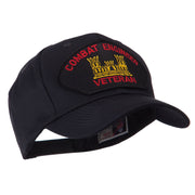 Veteran Military Large Patch Cap