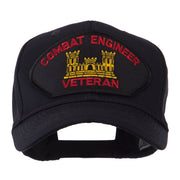 Veteran Military Large Patch Cap