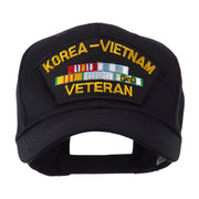 Veteran Military Large Patch Cap