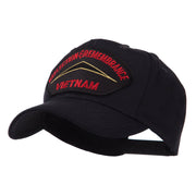 Veteran Military Large Patch Cap