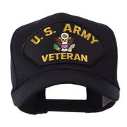 Veteran Military Large Patch Cap