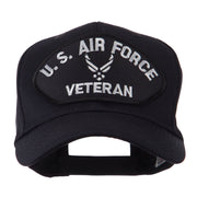 Veteran Military Large Patch Cap