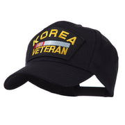 Veteran Military Large Patch Cap