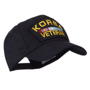 Veteran Military Large Patch Cap