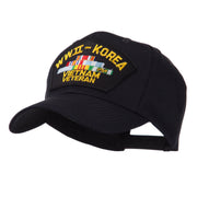 Veteran Military Large Patch Cap