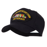 Veteran Military Large Patch Cap