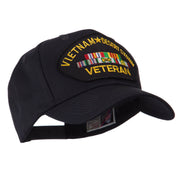 Veteran Military Large Patch Cap