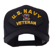 Veteran Military Large Patch Cap