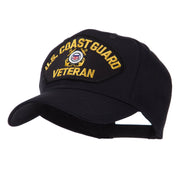 Veteran Military Large Patch Cap