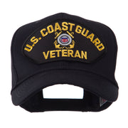 Veteran Military Large Patch Cap