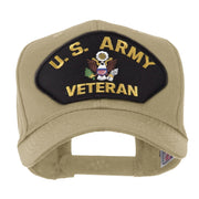 Veteran Military Large Patch Cap