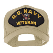 Veteran Military Large Patch Cap