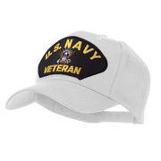 Veteran Military Large Patch Cap