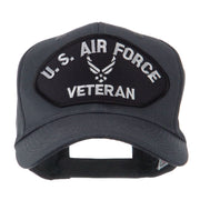 Veteran Military Large Patch Cap