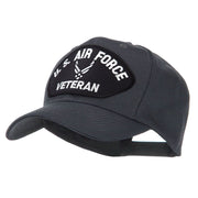 Veteran Military Large Patch Cap