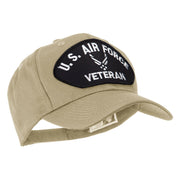 Veteran Military Large Patch Cap