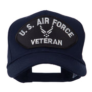 Veteran Military Large Patch Cap