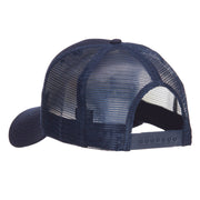 Naval Space Command Embroidered Mesh Cap