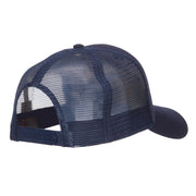 Naval Space Command Embroidered Mesh Cap