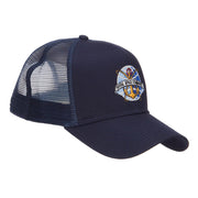 Naval Space Command Embroidered Mesh Cap